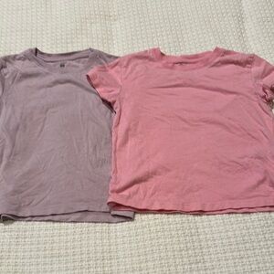 H & M size 3-4T Kids Pink and Purple T-Shirts. Great condition
